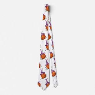 Funny Halloween Pumpkin Neck Tie