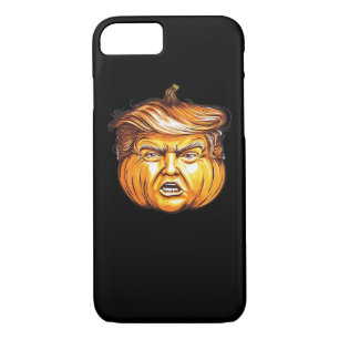 Funny Halloween Pumpkin Political Parody Donald Tr iPhone 8/7 Case