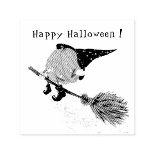 Funny Halloween Pumpkin Self-inking Stamp