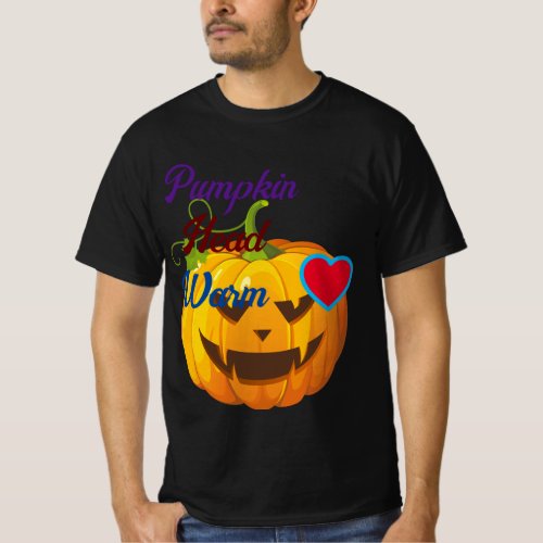 Funny Halloween pumpkin shirt for men