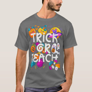 Funny Halloween Pumpkin Teacher, Trick or Teach Ap T-Shirt