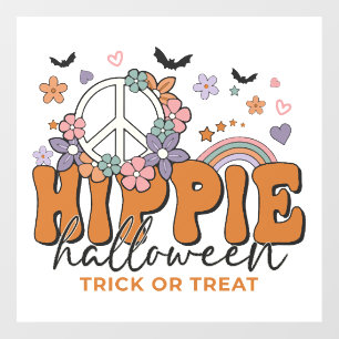 Funny Halloween saying Hippie Halloween Wall Decal