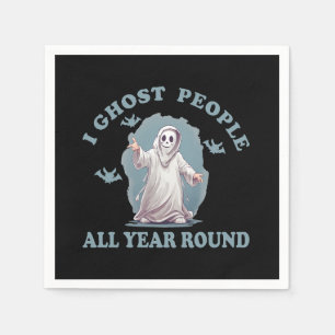 funny halloween saying napkins