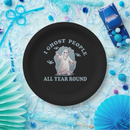 funny halloween saying paper plates