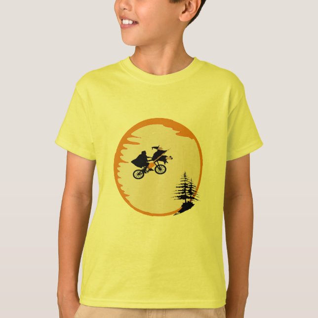 Funny Halloween shirt et-extra terrestrial witch (Front)
