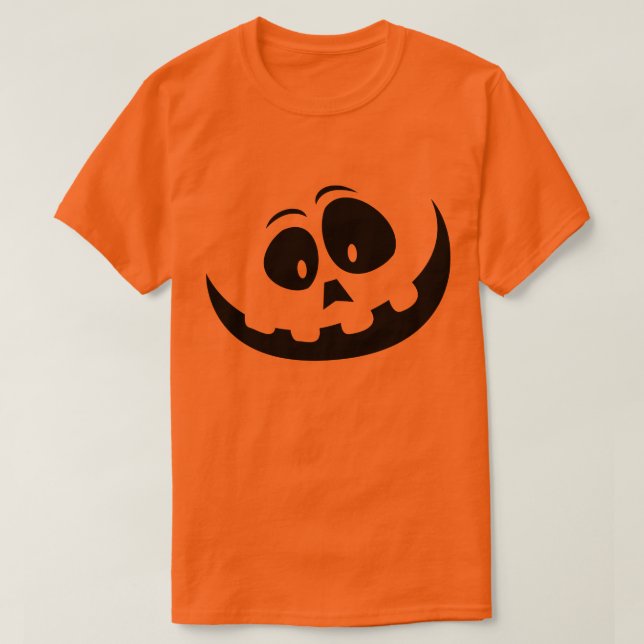 Funny Halloween shirt pumpkin t shirt (Design Front)