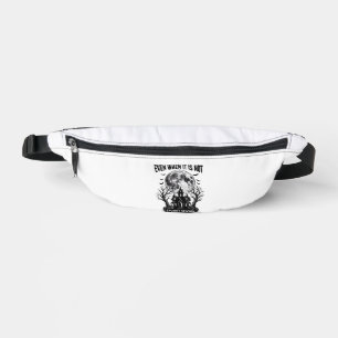 Funny Halloween Shirt Spooky Season Run Away Desig Fanny Pack