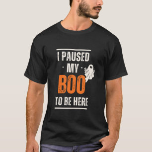 Funny Halloween Shirt Spooky Trick or Treat Retro