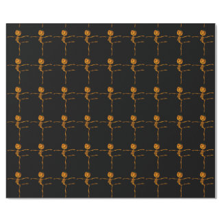 Funny Halloween Skeleton Ballet Dancer Wrapping Paper