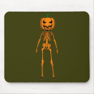Funny Halloween Skeleton Mouse Pad