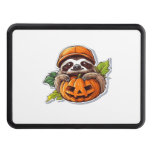 Funny Halloween Sloth Sticker Classic T-Shirt Hitch Cover