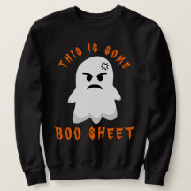Funny Halloween Spooky Ghost This Is Boo Sheet