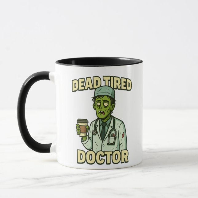 Funny Halloween Surgery Mug (Left)