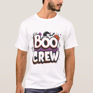 Funny Halloween T-Shirt 2025 | Spooky Boo Crew Tee