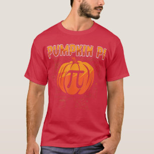 Funny Halloween Thanksgiving Pumpkin Pi Pun T 2647 T-Shirt
