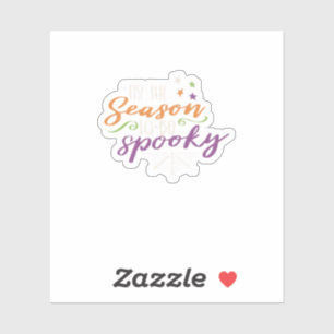 Funny Halloween - Tis The Season Sticker