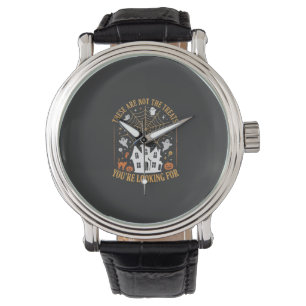 Funny Halloween Treats Ghost Haunted House Design_ Watch