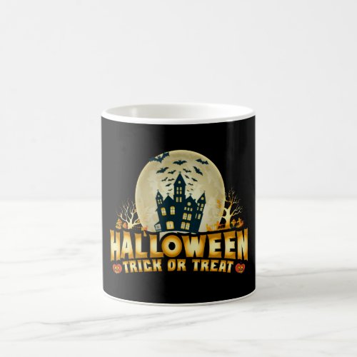 Funny Halloween Trick or Treat Scary  Coffee Mug