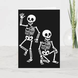 Funny Halloween Trump Skeleton Trump _1 Card