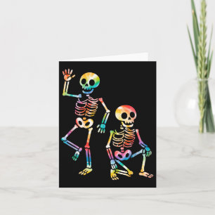 Funny Halloween Trump Skeleton Trump Card