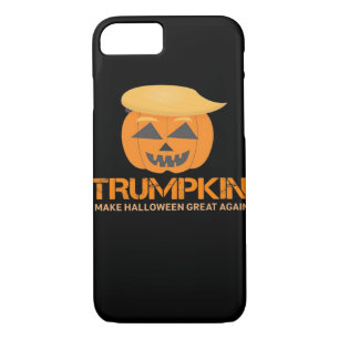 Funny Halloween Trumpkin - Make Halloween Great Ag iPhone 8/7 Case