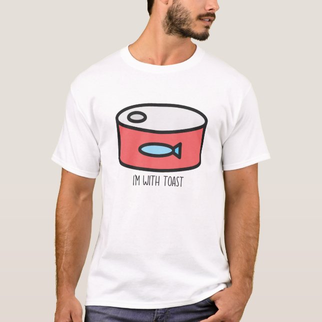 Funny Halloween Tuna Toast matching couples Shirts (Front)