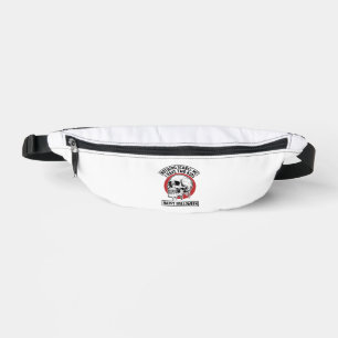 Funny Halloween Two Kids Skull Shirt Design_1 Fanny Pack