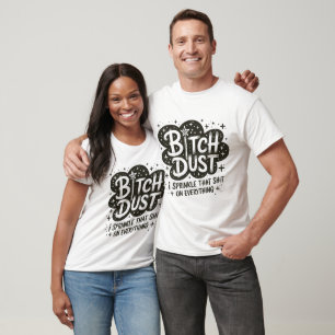 Funny Halloween Witch Dust Quote T-Shirt