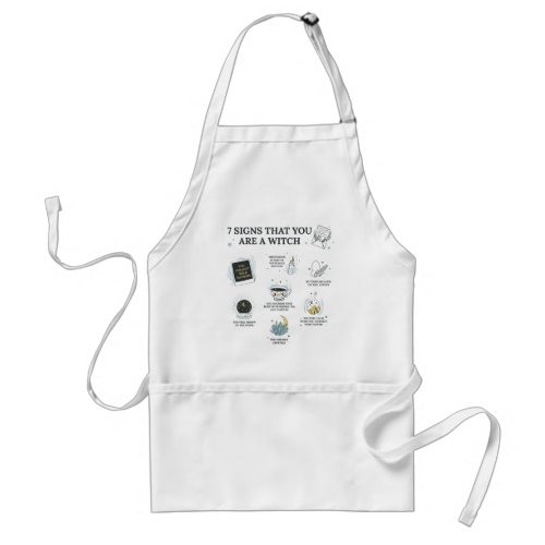 Funny Halloween Witch Gag Costume Adult Apron