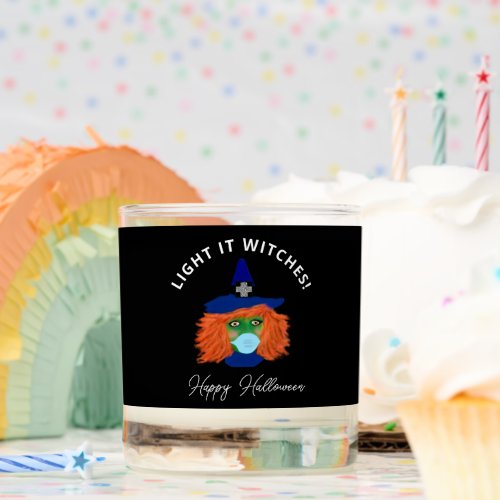 Funny Halloween Witch Holiday Scented Candle