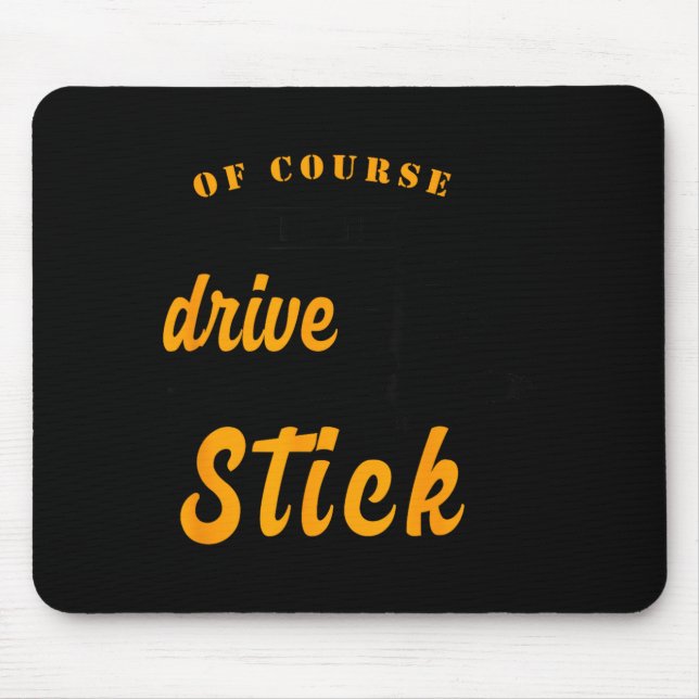 Funny Halloween Witch Mouse Pad (Front)