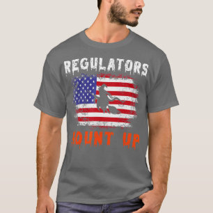 Funny Halloween Witch Regulatorese Mount Up  (47) T-Shirt