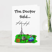 Funny Ham Radio Get Well Soon Card