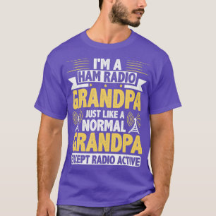 Funny Ham Radio Operator Grandpa Gift T-Shirt