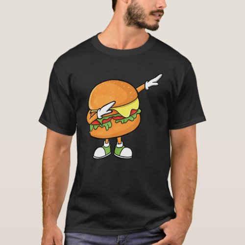 Funny Hamburger Men Women Cheeseburger Burger Meat T_Shirt