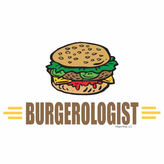 Funny Hamburger Statuette (Front)