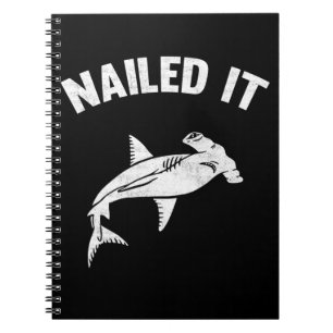 Funny Hammerhead Shark Pun Notebook