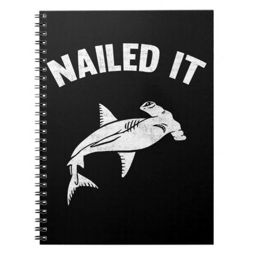 Funny Hammerhead Shark Pun Notebook