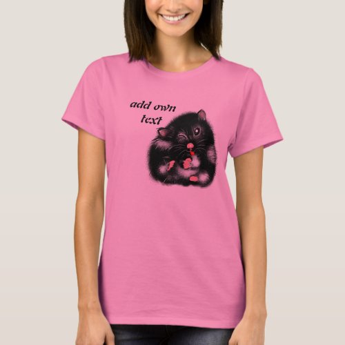 FUNNY HAMSTER  Cartoon personalized T_Shirt