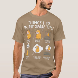 funny hamster s for women hammy cute pet lovers gi T-Shirt