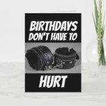 FUNNY HANDCUFFS BIRTHDAY CARD FOR WIFE OR HUSBAND<br><div class="desc">FUZZY HANDCUFFS CARD -- FOR BIRTHDAY. FUNNY MESSAGE</div>