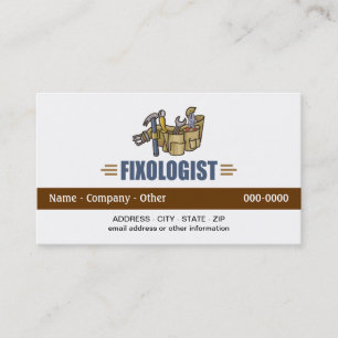 Funny Handyman Business Card
