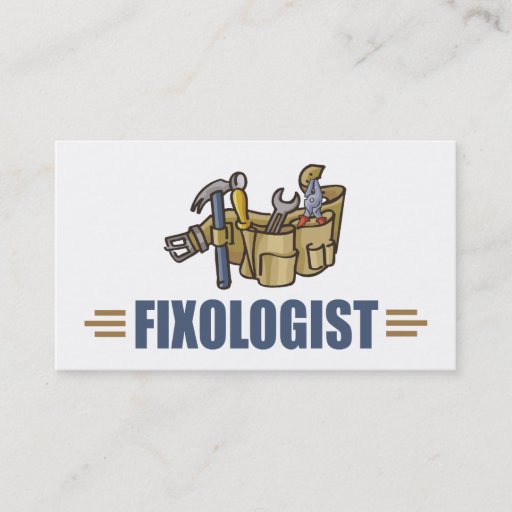 Customizable Funny Handyman Business Cards