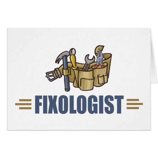 Funny Handyman Cards (Front Horizontal)