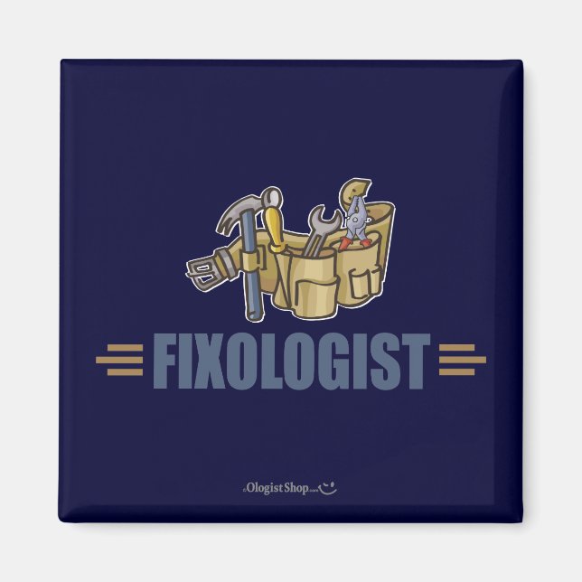 Funny Handyman Magnet (Front)
