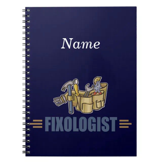 Funny Handyman Notebook | Zazzle