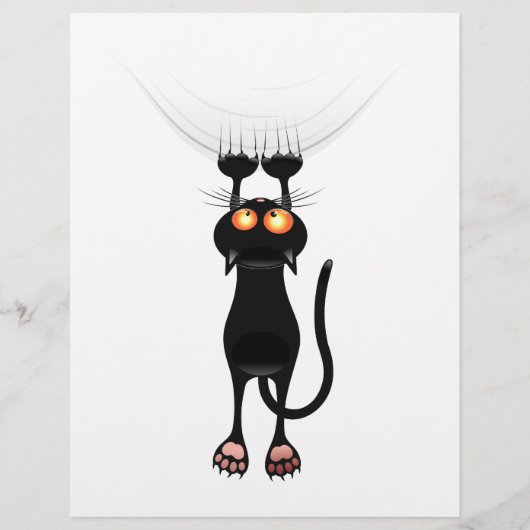 Funny Hang On Cat (Front)