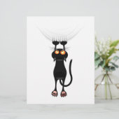 Funny Hang On Cat (Standing Front)