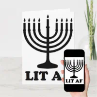 https://rlv.zcache.com/funny_hanukkah_chanukah_menorah_lit_af_holiday_card-r2583c533a6574e7f9b5d1b98bd059a2b_r8kj6_200.webp