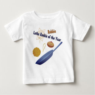 Funny Hanukkah Humor Latke Rookie Baby T-Shirt